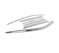 Car Window Deflectors Car Rain Shield Deflector Door Window Visor For Discovery For Sport 2015-2023 Door Window Visor Vent Shades Sun Rain Guard Sun Rain Guards(Chrome)