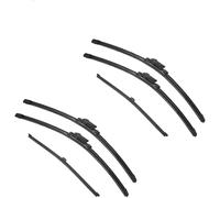 car window deflectors Double Rubber Car Wiper Blades For Q3 For Sportback Front Windscreen Wipers(6PCS)
