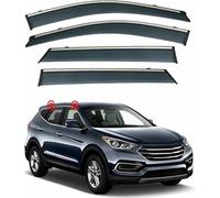 Car Window Deflectors For Hyundai For Santa Fe For Ix45 Mk3-Nc 2013-2018, Side Window Ventilated Visors Rain Deflector Car Window Rain Guards