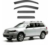 Car Window Deflectors for Mitsubishi for Outlander MK1 2001 2002 2003 2004 2005 Car Window Visors Rain Guards Side Window Deflector Visors