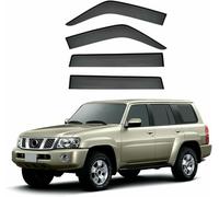 Car Window Deflectors for Nissan for Patrol MK5-Y61 1998 1999 2000 2001 2002 2003 2004 2005 2006 2007 2008 2009 Car Window Visors Rain Guards Side Window Deflector Visors