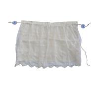 Car Window Drapes Embroidery Flower Vehicle Window Cover, B