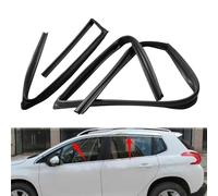 Car Window Glass Mud Channel Sealing Strip for Nissan Sylphy 2012 2013 2014 2015 2016 2017-2019 OE#80330-3RA0A 80331-3RA0A 82330-3RA0A 82331-3RA0A, Rain Dust Noise,4pcs