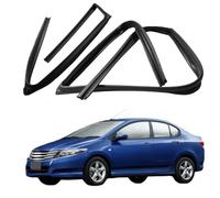 Car Window Glass Run Channel for City 2009-2014 OE: 72275/72235/72775/72735-TM4-H01, Sealing Strip Exterior Window Rubber Weatherstrip Lifting Guide Moulding, Rear Left