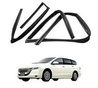 Car Window Glass Run Channel for Odyssey 2009-2014 OE: 72775/72735/72275/72235-SLE-003, Sealing Strip Exterior Window Rubber Weatherstrip Lifting Guide Moulding, Rear Right