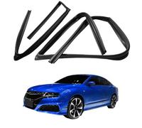 Car Window Glass Run Channel for Spirior 2009-2014 OE: 72775/72735/-TP5-A01 72275/72235-TL2-A01, Sealing Strip Exterior Window Rubber Weatherstrip Lifting Guide Moulding, Rear Right