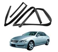 Car Window Glass Run Channel for Toyota Reiz 2005-2009 OE: 68151/68141/68152/68142-0P010, Sealing Strip Exterior Window Rubber Weatherstrip Lifting Guide Moulding,Front Left