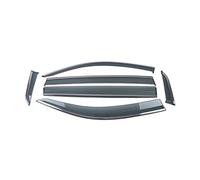 Car Window Glass Wind Visor Rain/Sun Guard Vent Frame For VW For Tiguan L MK2 2016 2017 2018 2019 2020 Door Sun Visors(Onecolor)
