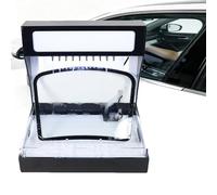 Car Window Hydrophobicity Testing Machine, Film Water Repellent Performance Display, Film Water Repellent Performance Display Machine with Pump and Hood Model, for Car Paint Protection Film(White,B)