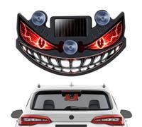 Car Window Light LED Wireless Windshield Solar Ambient Signal Lamp