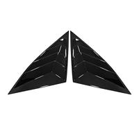 Car Window Louvers for Hyundai Tucson NX4 2021, 2pcs ABS Auto Rear Side Window Blinds, Auto Louver Spoiler Panel - Air Vent Shades Cover Shutter Trim Accessories,B-Glossy Black