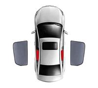 Car Window Magnetic Shade for Toyota ALPHARD 2nd generation 20 series, Sunshade Shield Front Rear Side Window Sun Shade Visor Sunproof UV Rays Privacy Protection,B/2 Rear Doors