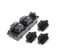 Car Window Master Control Switch For Hyundai For I20 OE:93570-1J102 935701J102 93580-1J002 Left Hand Driver Electric Power Window Control Switch Auto Car Parts LHD(LHD A Set)