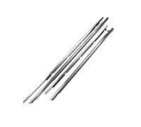 Car Window Molding Compatible for Honda CR V CR-V CRV MK4 2012~2016 Door Weatherstrip Rainproof Weather Glass Sealed Strip Auto Accessories(Plating 4pcs)