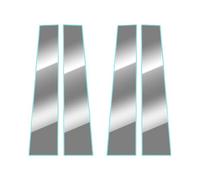 Car Window Pillar Post Stickers For Mazda 3 Axela 2020 2021,Door Pillar Window Trim Anti Scratch Sticker Pillar Posts Door Outer Exterior Cover,transparent Style-8pcs