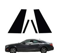 Car Window Pillar Posts Trim Sticker for Mercedes Benz CLS Class 2012 2013-2016, B-pillar Post Cover Styling Exterior Parts