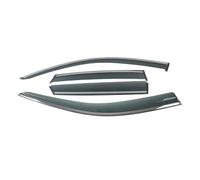 Car Window Rain Guard For Lincoln For MKX 2015-2018 Car Window Sun Rain Shade Visors Shield Shelter Protector Cover Trim