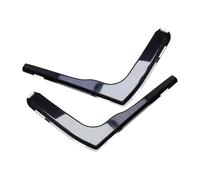 Car Window Rain Guard For Transit MK8 V363 2-Door 2013-up 2pcs Black Front Window Wind Rain Sun Deflectors Protector Guard Sheet ABS Plastic