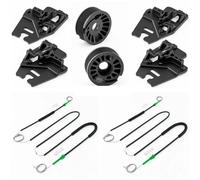 Car Window Regulator For Bmw 3 Series E46 2x Front Left Right Window Glass Elevator Regulator Repair Mechanism Kit Window Regulator Replacement