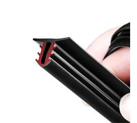 Car Window Rubber Seal Tape 160cm Car Dashboard Sealing Strip Interior Auto Leakproof Strips Noise Sound Insulation Rubber Trim Weatherstrip Accessories