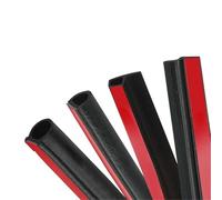 Car Window Rubber Seal Tape 2/4/8m Car Door Seal Strip Auto Rubber D Z P Type Noise Insulation Anti-Dust Soundproof Sealing Strips Interior Accessories(4m P)