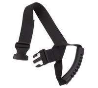 Car Window Safety Assist Handle Black Plastic Webbing Elderly Aid