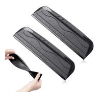 Car Window Scraper, 2PCS Car Window Squeegee Soft Silicone Windscreen Cleaner Tool Professional Water Blade without Handle for Windows Mirrors and Bathroom