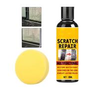Car Window Scratch Remover - 30ml Wax Liquid Cleaner,Windshield Polishing Kit,for Auto Vehicles Window Lens Swirls Crack Detailing Cleaning