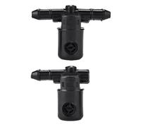 Wiper Washer Jets, ABS Windscreen Washer Jet Tool Windscreen Washer Jets with 2Pcs for Car Windshield Wiper
