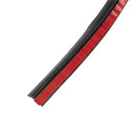 Car Window Seal 2M Car Sealing Strip Slanted T-Type Auto Door Seal Weatherstrip Car Window Seal Window Moulding Trim Seal Belt(5M 5x7MM)