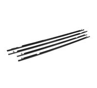 Car Window Seal Strip Compatible with Civic 2006 2007 2008 2009 2010 2011 4pcs Car Window Weatherstrip Moulding Trim Waterproof Sealing Strips