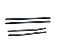 Car window Seal Strip Compatible With For Everest 2016-2022 For Ranger T6 2011-2021 4pcs Outer Windows Door Sealing Belt Moulding Trim AB3926201A39AE