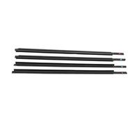 Car Window Seal Strip Compatible with Suzuki for SX4 Hatchback 2007-2014 4Pcs Car Window Glass Sealing Strip Belt Weatherstrip Trim 83811-56K00-000