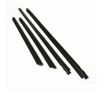Car Window Seal Strip Compatible with Toyota for Vios 2002 2003 2004 2005 2006 2007 4Pcs Window Weatherstrips Side Door Glass Moulding Seal Belts Trim