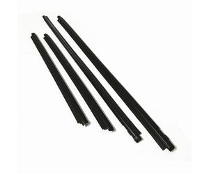 Car Window Seal Strip Compatible with Toyota for Vios 2002 2003 2004 2005 2006 2007 4Pcs Window Weatherstrips Side Door Glass Moulding Seal Belts Trim