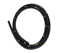 Car Window sealant Strip Sealer Front Bumper Parts Hood Seal 1 Pc 68070493AA Auto Black for Cherokee for Durango 2011-2020