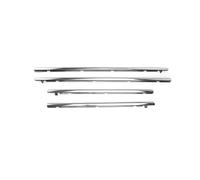 Car Window Sealing Strip for Acura for TSX 2009 2010 2011 2012 2013 2014 4X Car Outside Window Weatherstrip Seal Belt Moulding Trim 72410-TL0-003