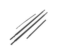 Car Window Seals 4PCS Car Door Window Glass Window Seal Moulding Trim For Toyota For FJ For Cruiser 2007-2014 Rubber Seal