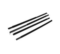 Car Window Seals 4Pcs Car Window Rubber Trim for Mitsubishi for Pajero for Montero V73 V93 V97 2000-2016 Weatherstrip Seal Door Moulding Trim Glass Seal Rubber Seal