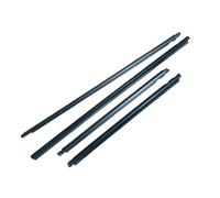 Car Window Seals 4Pcs Car Window Weatherstrip Black For Toyota For Yaris For Echo 2000-2005 Car Weatherstrip Window Moulding Trim 68210-52020 Car Door Edge Protector