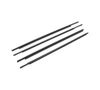 Car Window Seals 4PCS Door Glass Belt Outer Molding Weatherstrip for Toyota for Prius 2004-2009 Car Accessories Window Seal