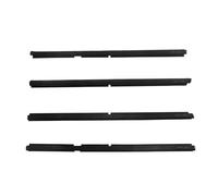 Car Window Seals 4Pcs Front Rear Window Trim Sealing Strips Rubber Seals Glass Exterior Waterproof for Grand for Cherokee II WJ WG 1998-2005 Rubber Seal