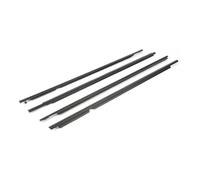 Car Window Seals 4Pcs Window Rubber Trim for Toyota for Land for Cruiser 120 for Prado 2003-2009 Weatherstrip Seal 75711-60061 Rubber Seal