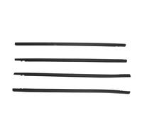 Car Window Seals Car Window Weatherstrip For Civic 2006-2019 Window Glasses Seals Decoration Rubber Trim Sealing Strips Car Accessories Rubber Seal(2016-2021)