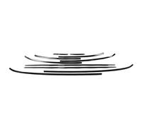 Car Window Seals Car Window Weatherstrip Seal Belt Trim Sealing Strip for Mini for Cooper S F56 2 Door 2014-2021 Rubber Seal