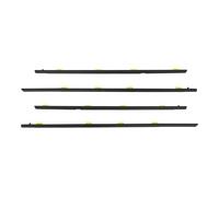 Car Window Seals For Civic Sedan 2001-2019 Window Weatherstrip Trim Sealing Strips Rubber Side Door Outer Window Glass Seal Belt Edge Guard Protector(2001-2005)