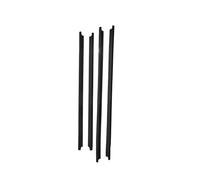 Car Window Seals for Toyota for Fortuner 2004-2015 Rubber Weatherstrip Window Glass Seal Door Belt Weather Strip Outside Molding Trim Rubber Seal