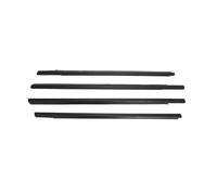 Car Window Seals Outside Window Glass Rubber Weatherstrip For Citroen For Elysee 2014-2016 Weather Seal Strip Protection Tirm Window Seal(Black)
