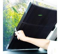Car Window Shade,Car Window Shades for Baby,Automatic Retractable Rear Car Shade Visor With Suction Cups Sunshade,Car Blinds Fits Most Vehicles,Rear Windshield Sun Shade (70×140cm/27.6×55in)