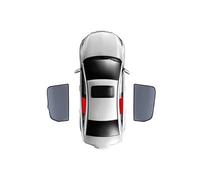 Car Window Shade for Audi Q2 2017-2022, Custom Magnetic Front Rear Side Window Sunshades UV Protection Sun Protection Privacy Protection Car Window Shades for Baby,2Pcs Rear